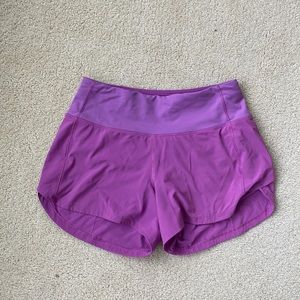 Lululemon Speed Up Shorts size 2